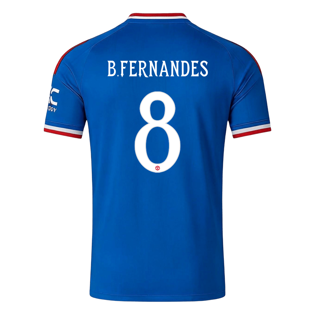 Manchester United Udebanetrøje 2026/27 – B. FERNANDES #8 – UCL