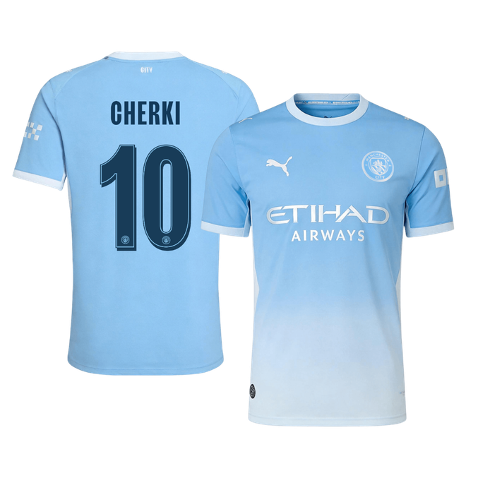 Manchester City Hjemmebanetrøje 2026/27 – CHERKI #10 [Spillerversion]
