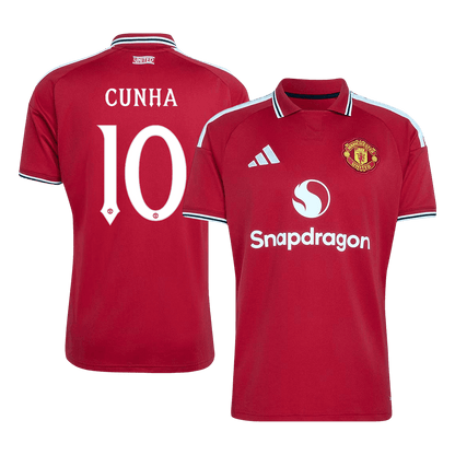 Manchester United Hjemmebanetrøje 2026/27 – CUNHA #10 – UCL