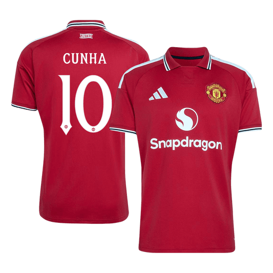 Manchester United Hjemmebanetrøje 2026/27 – CUNHA #10 – UCL