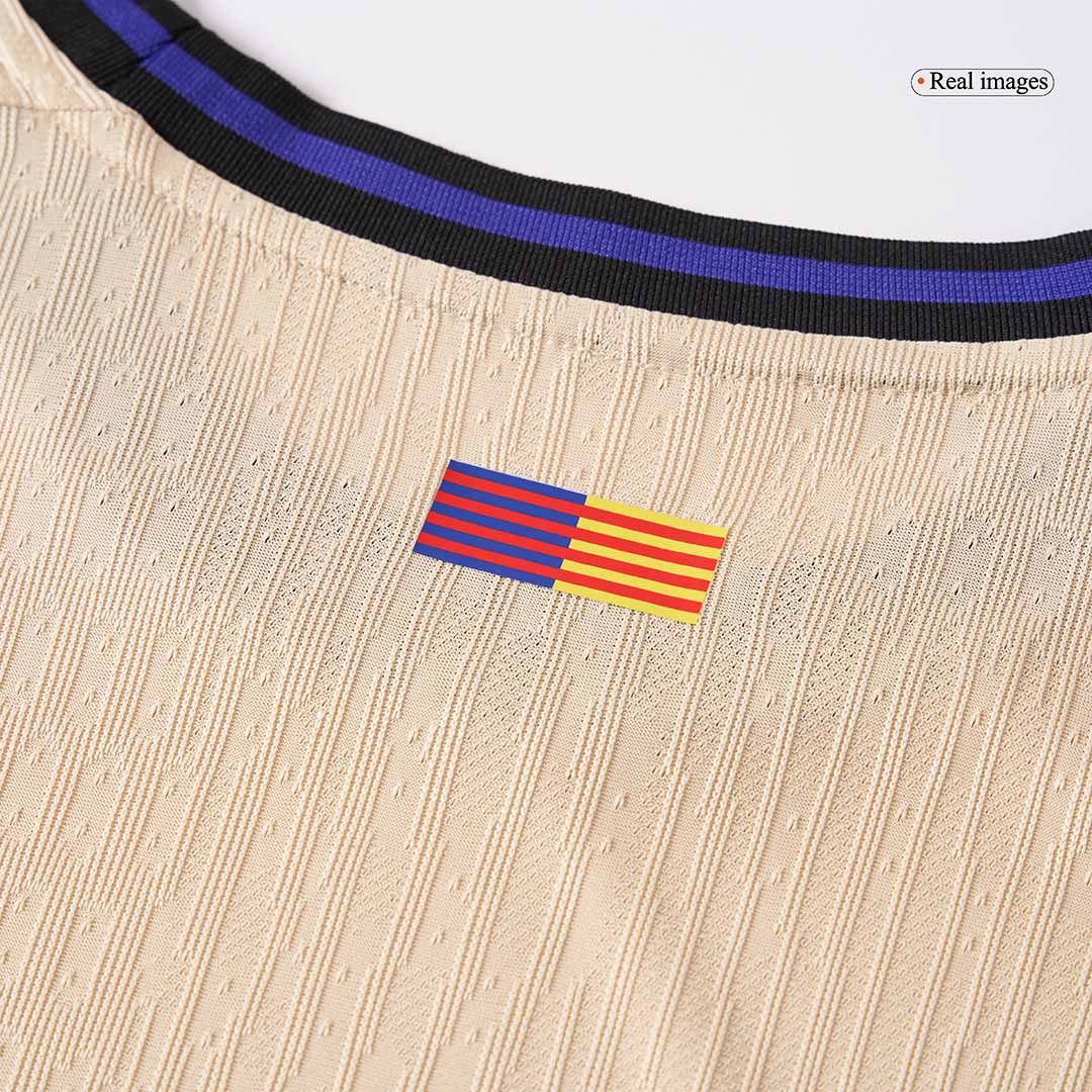 Barcelona Udebanebanetrøje Spillerversion 2025/26 UCL PEDRI #8