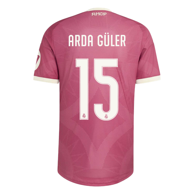 Real Madrid Tredjetrøje 2026/27 – ARDA GÜLER #15 [Spillerversion]