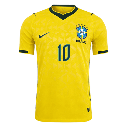 Brazil World Cup Hjemmebanetrøje Spillerversion 2026 NEYMAR JR #10