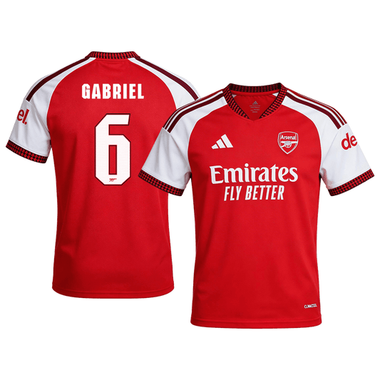 Arsenal Hjemmebanetrøje 2026/27 – GABRIEL #6 – UCL