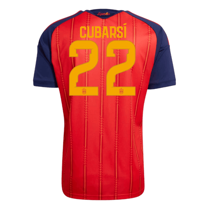 [Champion Edition] Spanien Hjemmebanetrøje VM 2026 – CUBARSÍ #22