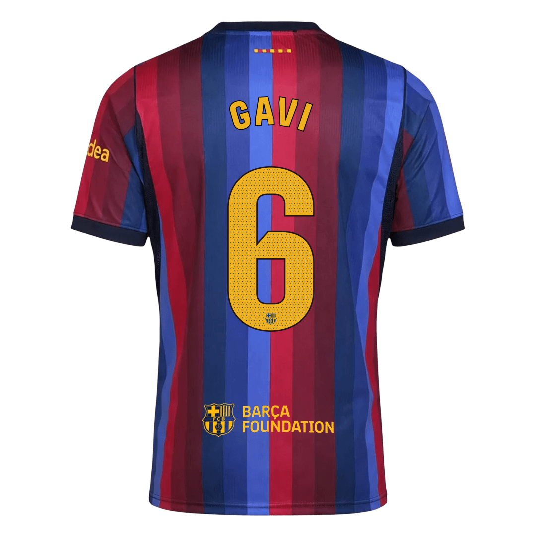Barcelona Hjemmebanetrøje 2026/27 – GAVI #6