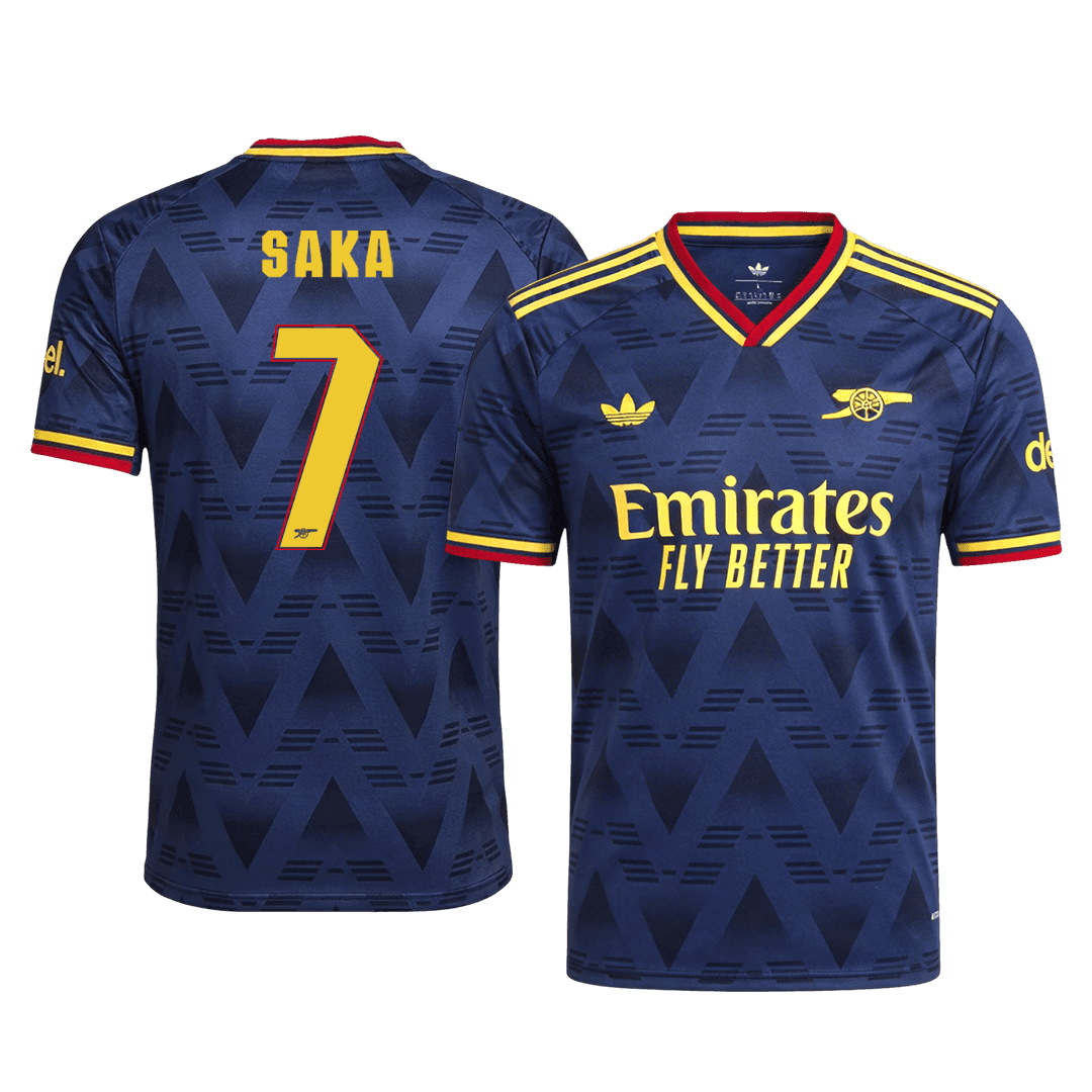 Arsenal Udebanetrøje 2026/27 – SAKA #7 – UCL [Spillerversion]