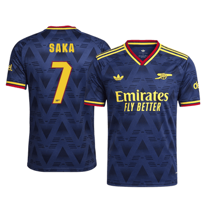 Arsenal Udebanetrøje 2026/27 – SAKA #7 – UCL [Spillerversion]