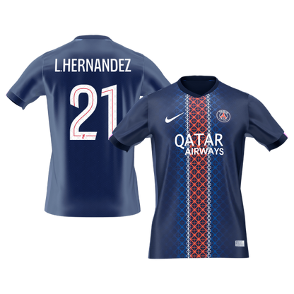 PSG Hjemmetrøje 2025/26 L.HERNANDEZ #21 [PREMIUM]