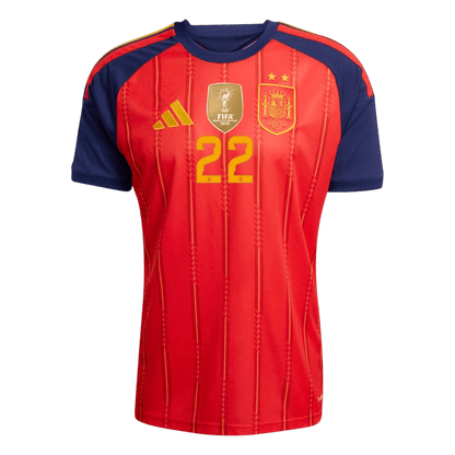 [Champion Edition] Spanien Hjemmebanetrøje VM 2026 – CUBARSÍ #22
