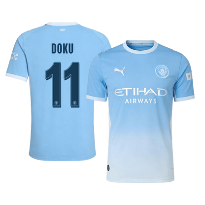 Manchester City Hjemmebanetrøje 2026/27 – DOKU #11 [Spillerversion]