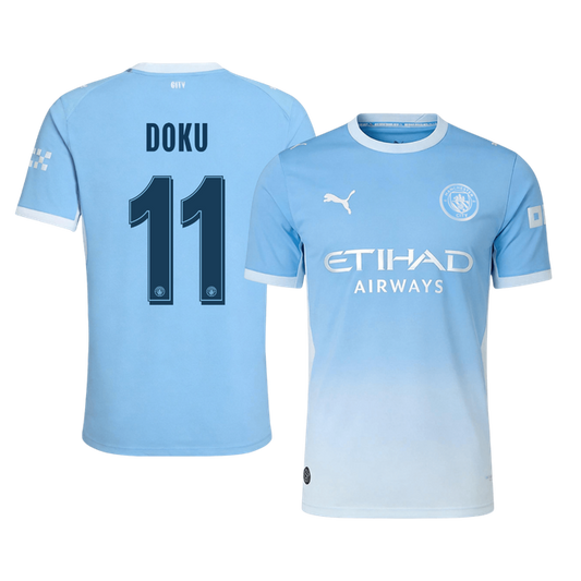 Manchester City Hjemmebanetrøje 2026/27 – DOKU #11 [Spillerversion]