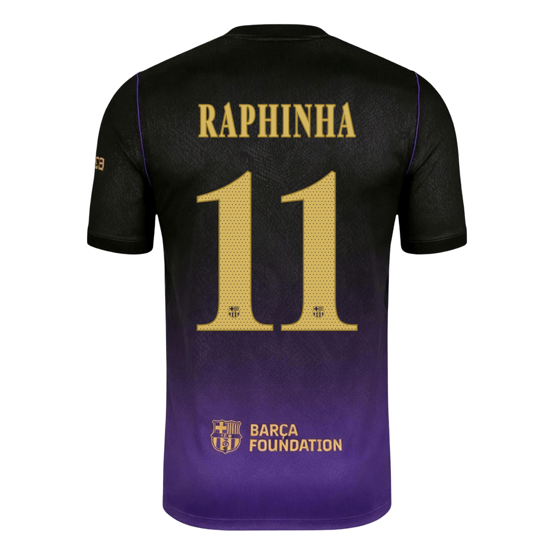 Barcelona Udebanetrøje 2026/27 – RAPHINHA #11 – UCL