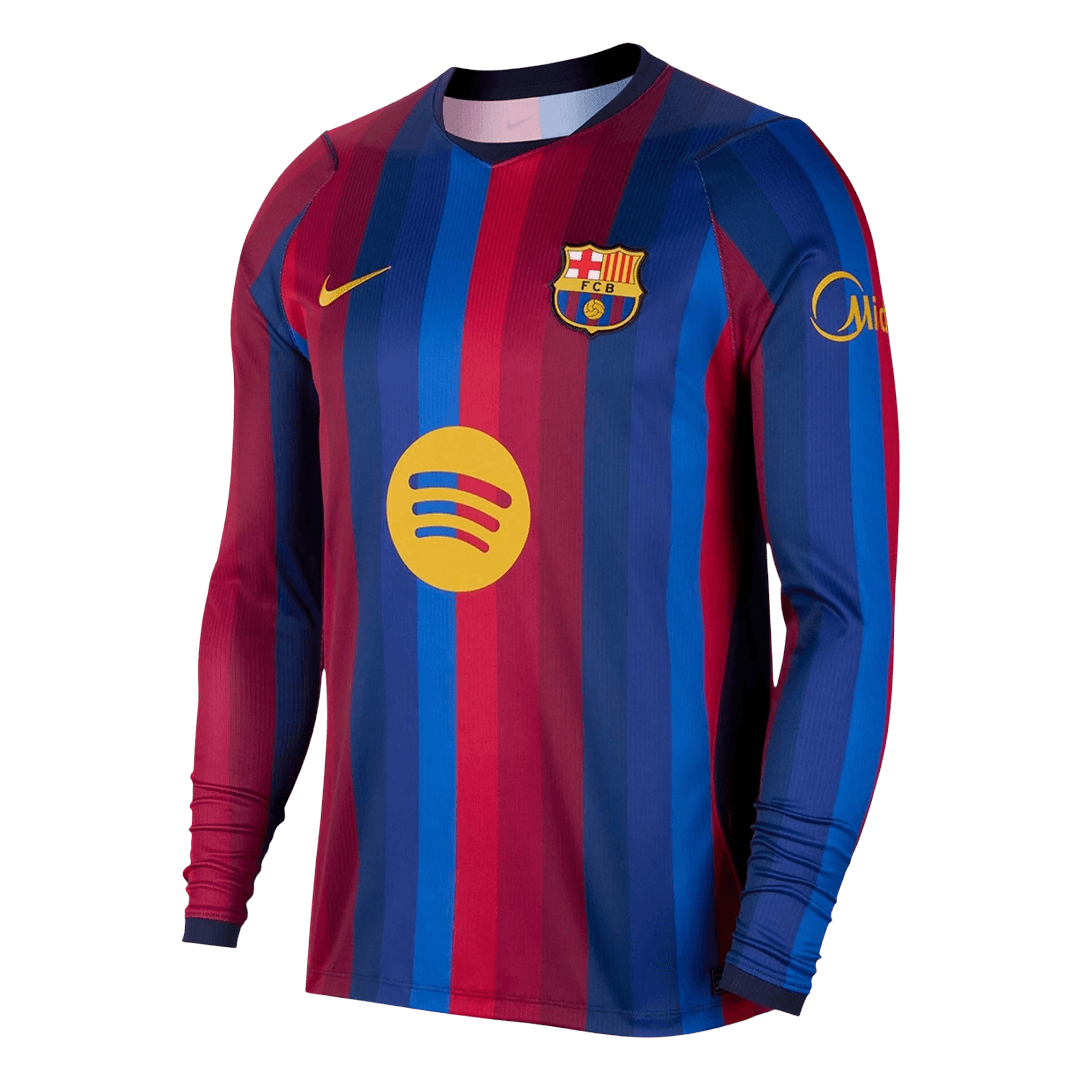 Barcelona Hjemmebanetrøje Lange Ærmer 2026/27