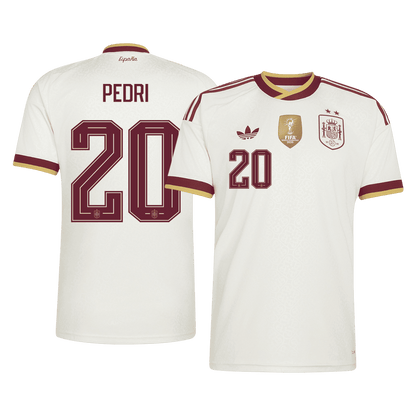 [Champion Edition] Spanien Udebanetrøje VM 2026 – PEDRI #20