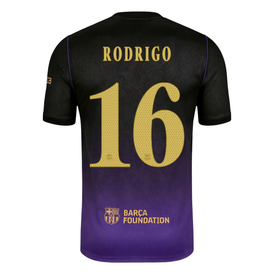 Barcelona Udebanetrøje 2026/27 – RODRIGO #16 – UCL