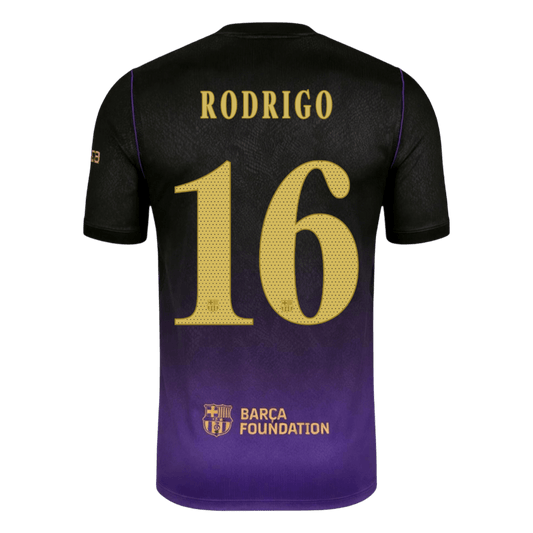 Barcelona Udebanetrøje 2026/27 – RODRIGO #16 – UCL