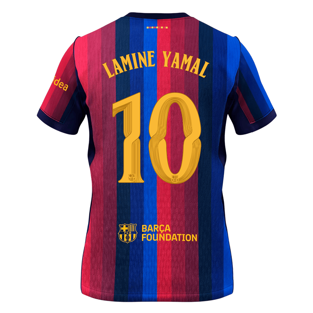 Barcelona Hjemmebanetrøje 2026/27 – LAMINE YAMAL #10 – UCL