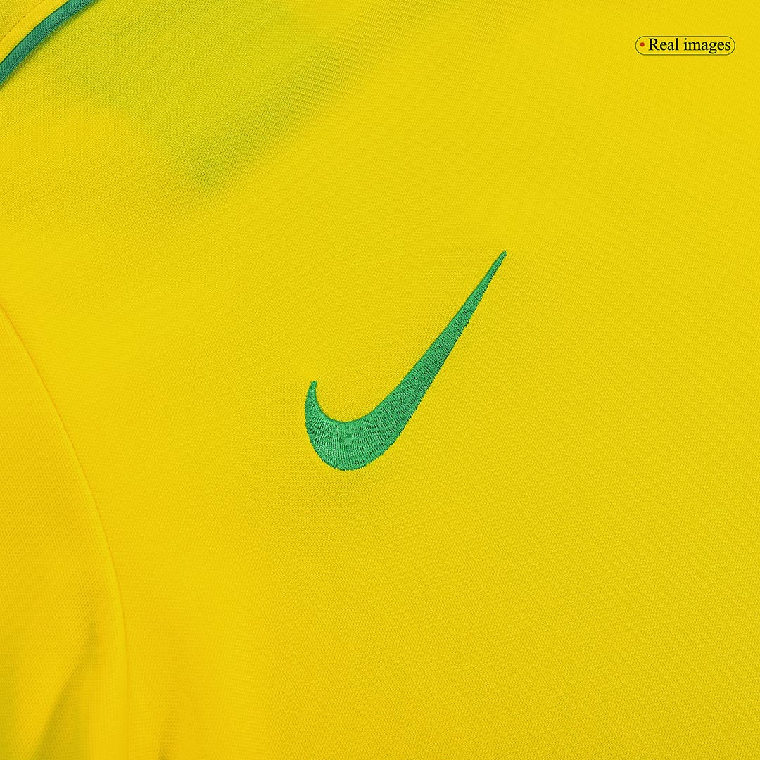 Brazil World Cup Retro Hjemmebanetrøje 1998 RIVALDO #10