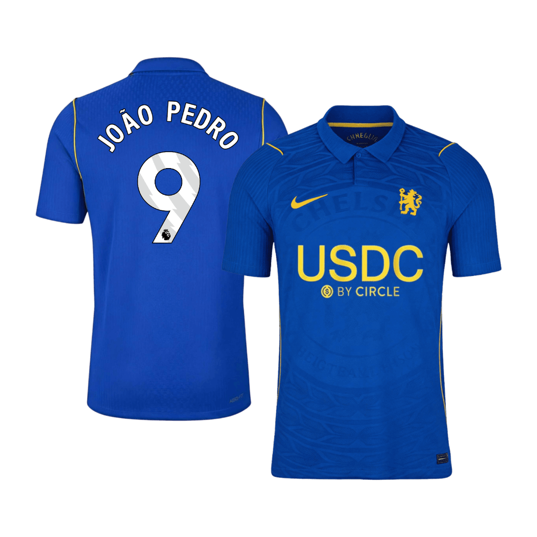 Chelsea Hjemmebanetrøje 2026/27 – JOÃO PEDRO #9 [Spillerversion]