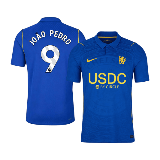 Chelsea Hjemmebanetrøje 2026/27 – JOÃO PEDRO #9 [Spillerversion]
