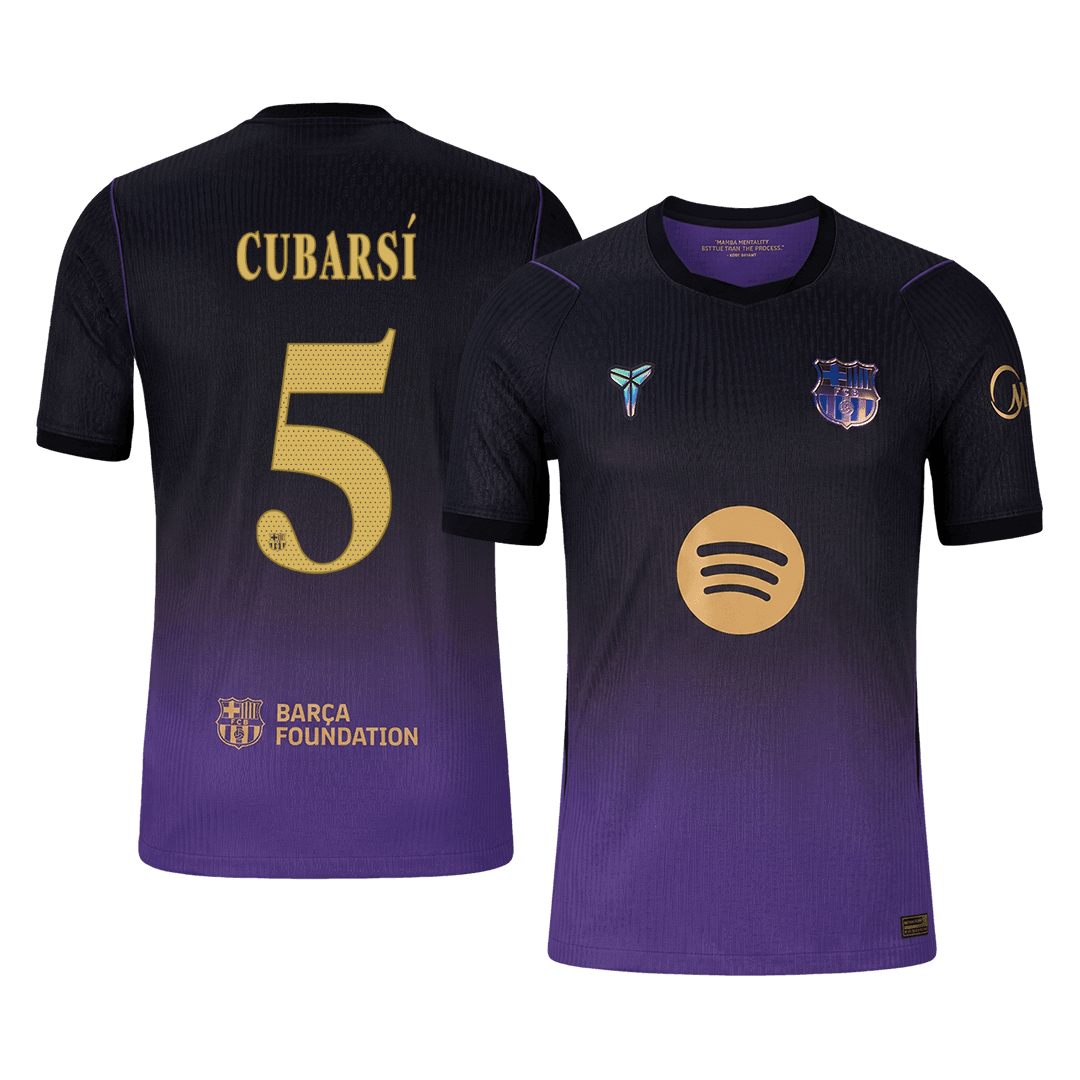 Barcelona Udebanetrøje 2026/27 – CUBARSÍ #5 – UCL [Spillerversion]