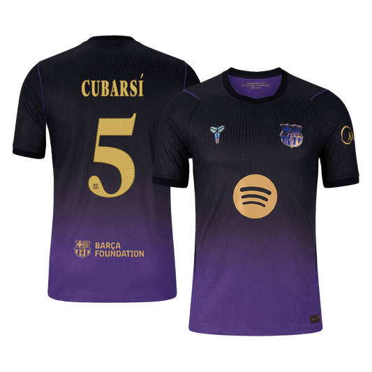 Barcelona Udebanetrøje 2026/27 – CUBARSÍ #5 – UCL [Spillerversion]