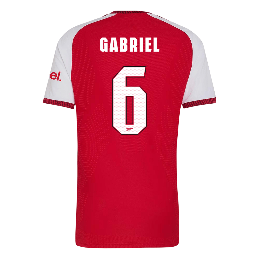 Arsenal Hjemmebanetrøje 2026/27 – GABRIEL #6 – UCL [Spillerversion]