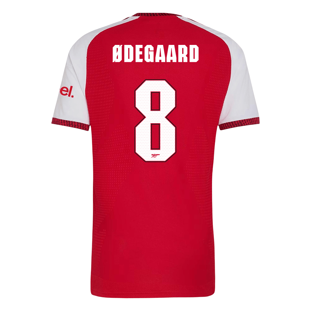 Arsenal Hjemmebanetrøje 2026/27 – ØDEGAARD #8 – UCL [Spillerversion]