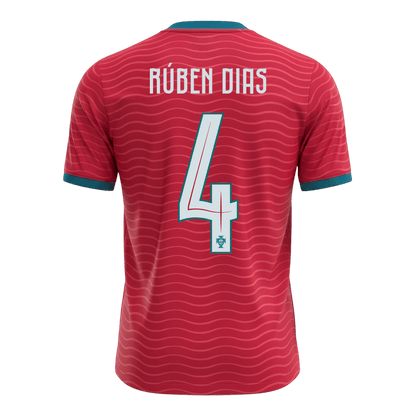 Portugal World Cup Hjemmetrøje 2026 RÚBEN DIAS #4