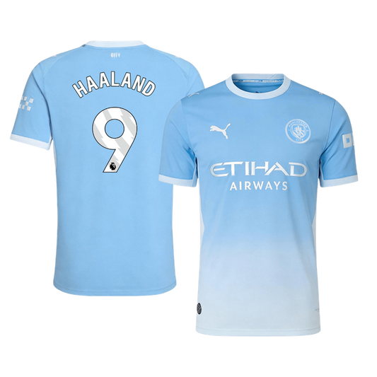 Manchester City Hjemmebanetrøje 2026/27 – HAALAND #9 [Spillerversion]