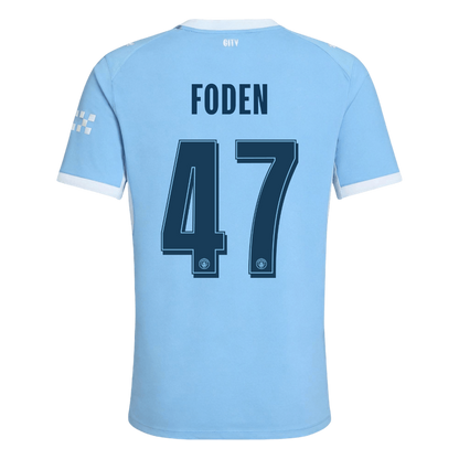 Manchester City Hjemmebanetrøje 2026/27 – FODEN #47 [Spillerversion]