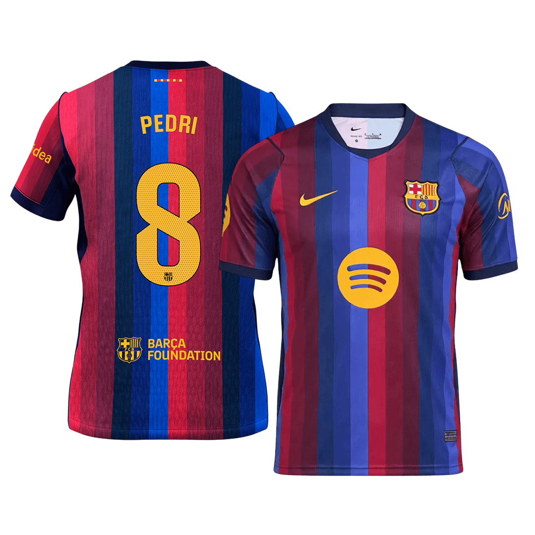 Barcelona Hjemmebanetrøje 2026/27 – PEDRI #8