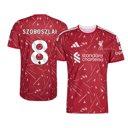 Liverpool Hjemmebanetrøje 2026/27 – SZOBOSZLAI #8 [Spillerversion]