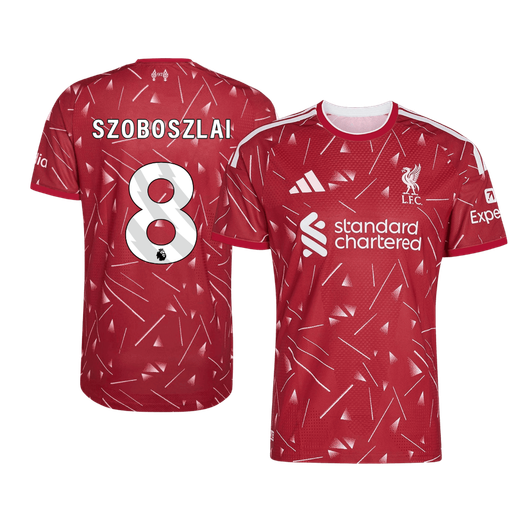 Liverpool Hjemmebanetrøje 2026/27 – SZOBOSZLAI #8 [Spillerversion]