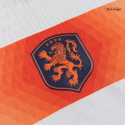 Netherlands World Cup Udebanebanetrøje Spillerversion 2026 VIRGIL #4
