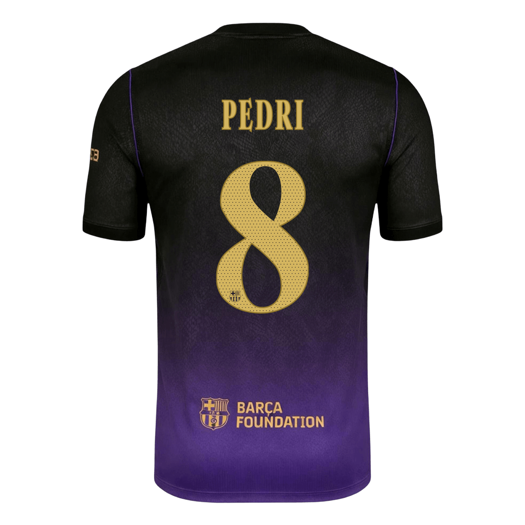 Barcelona Udebanetrøje 2026/27 – PEDRI #8 – UCL