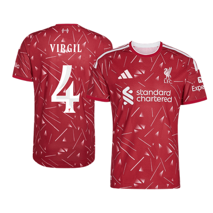 Liverpool Hjemmebanetrøje 2026/27 – VIRGIL #4 [Spillerversion]