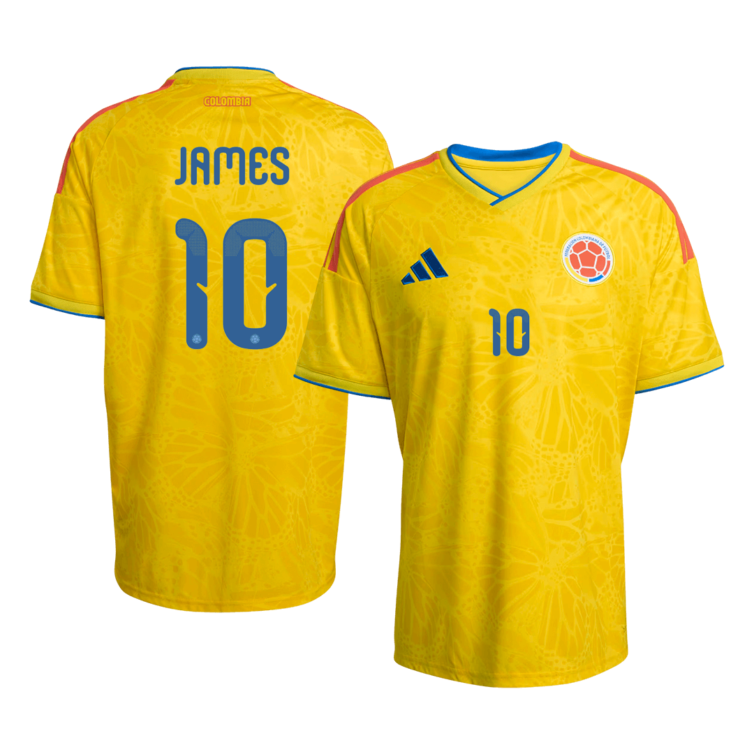 Colombia World Cup Hjemmetrøje 2026 JAMES #10