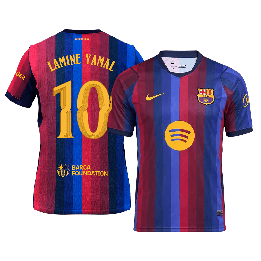 Barcelona Hjemmebanetrøje 2026/27 – LAMINE YAMAL #10 – UCL