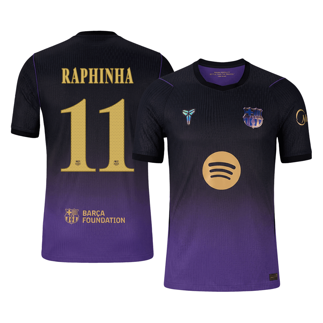 Barcelona Udebanetrøje 2026/27 – RAPHINHA #11 – UCL [Spillerversion]