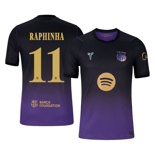 Barcelona Udebanetrøje 2026/27 – RAPHINHA #11 – UCL [Spillerversion]
