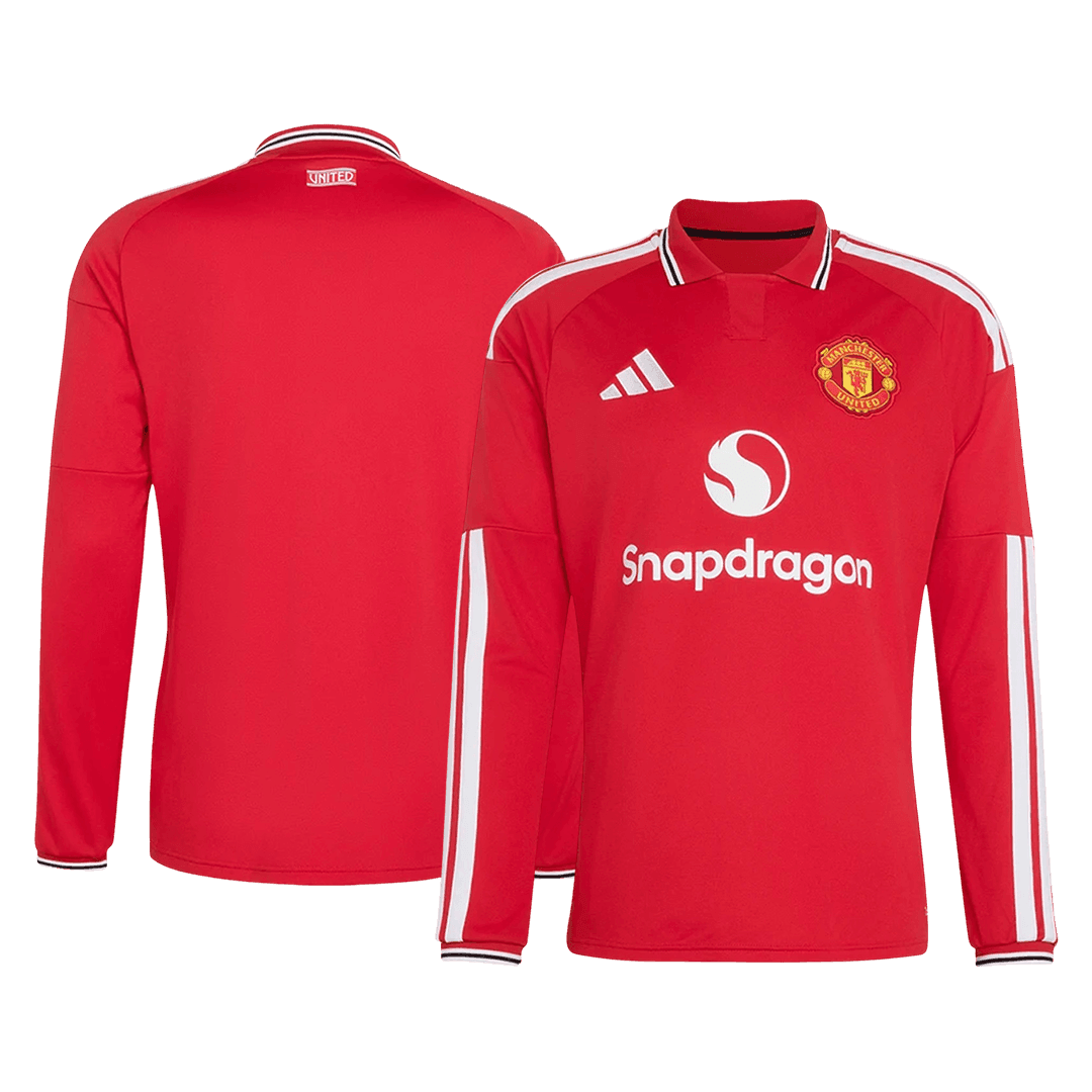 Manchester United Hjemmebanetrøje Lange Ærmer 2026/27
