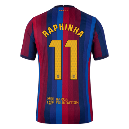 Barcelona Hjemmebanetrøje 2026/27 – RAPHINHA #11 [Spillerversion]