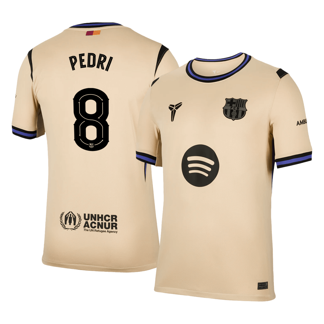 Barcelona Udebanetrøje 2025/26 UCL PEDRI #8