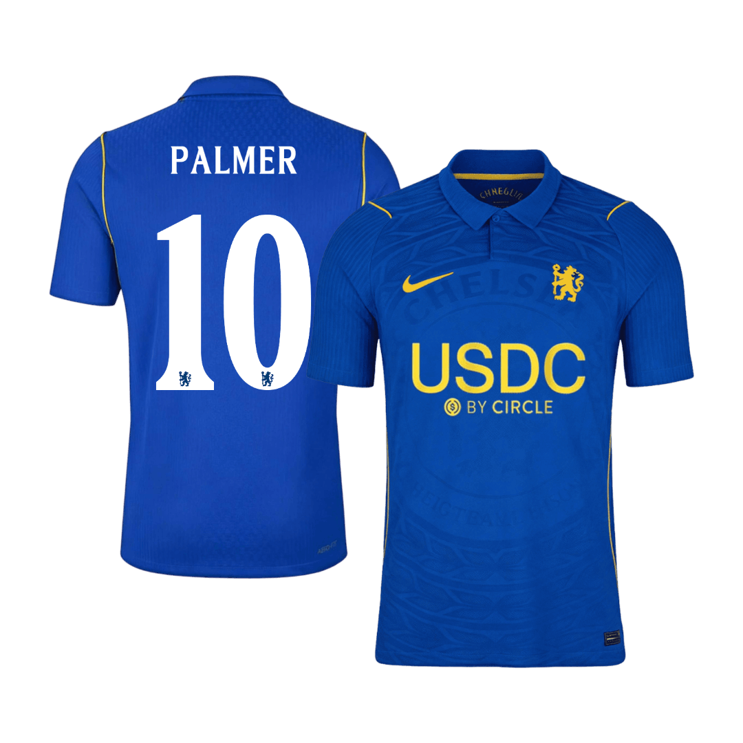 Chelsea Hjemmebanetrøje 2026/27 – PALMER #10 – UCL [Spillerversion]