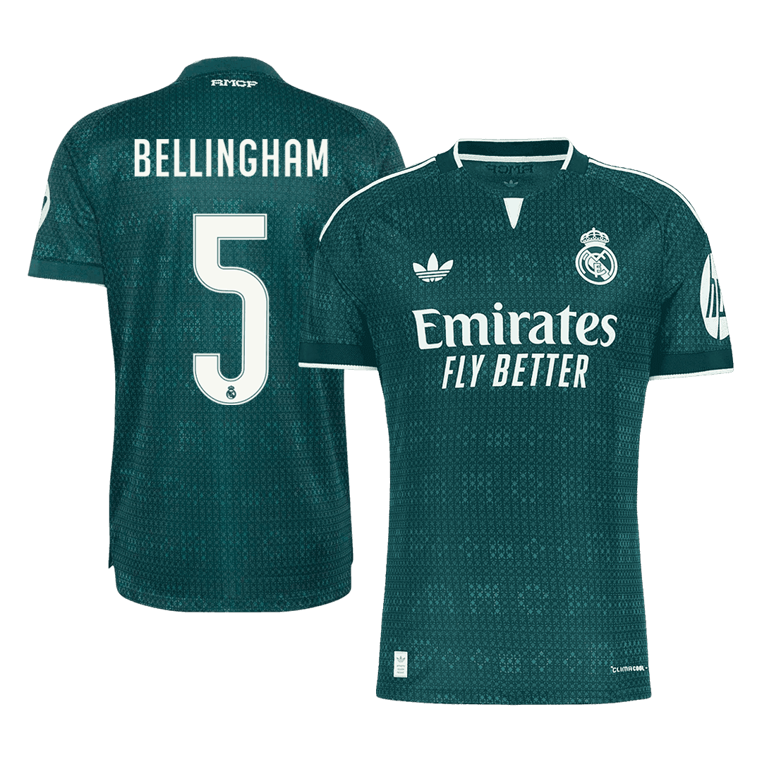 Real Madrid Udebanetrøje 2026/27 – BELLINGHAM #5 [Spillerversion]