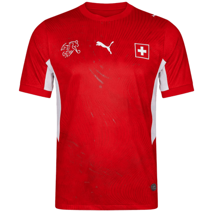 Schweiz Hjemmebanetrøje VM 2026 [Spillerversion]
