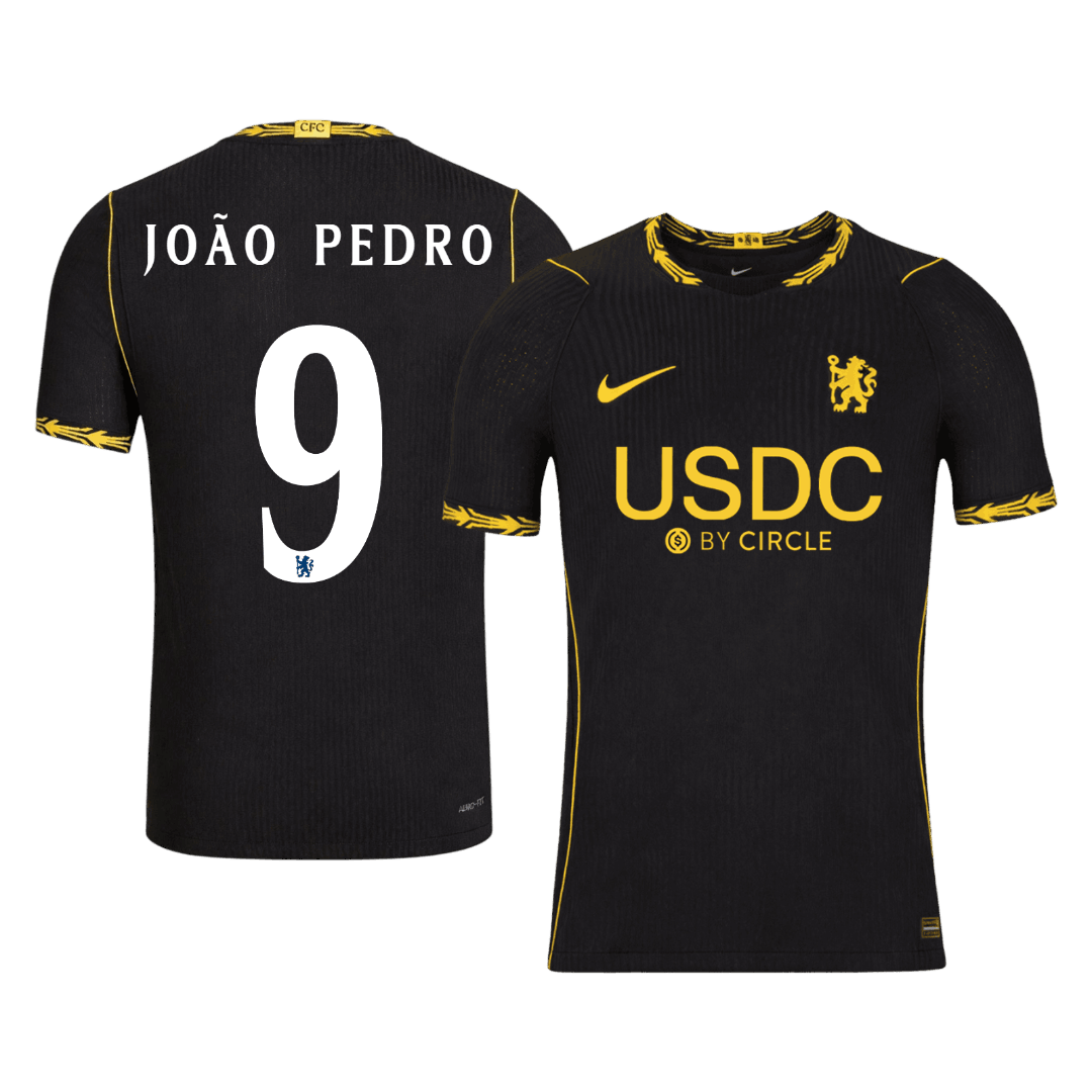 Chelsea Udebanetrøje 2026/27 – JOÃO PEDRO #9 – UCL [Spillerversion]