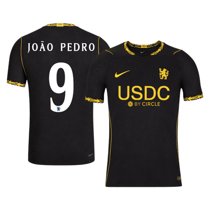 Chelsea Udebanetrøje 2026/27 – JOÃO PEDRO #9 – UCL [Spillerversion]